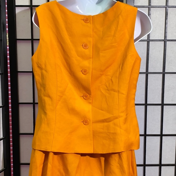 Address Maggy Linen  Embroidered Pants Outfit Sz 6 - Picture 4 of 5